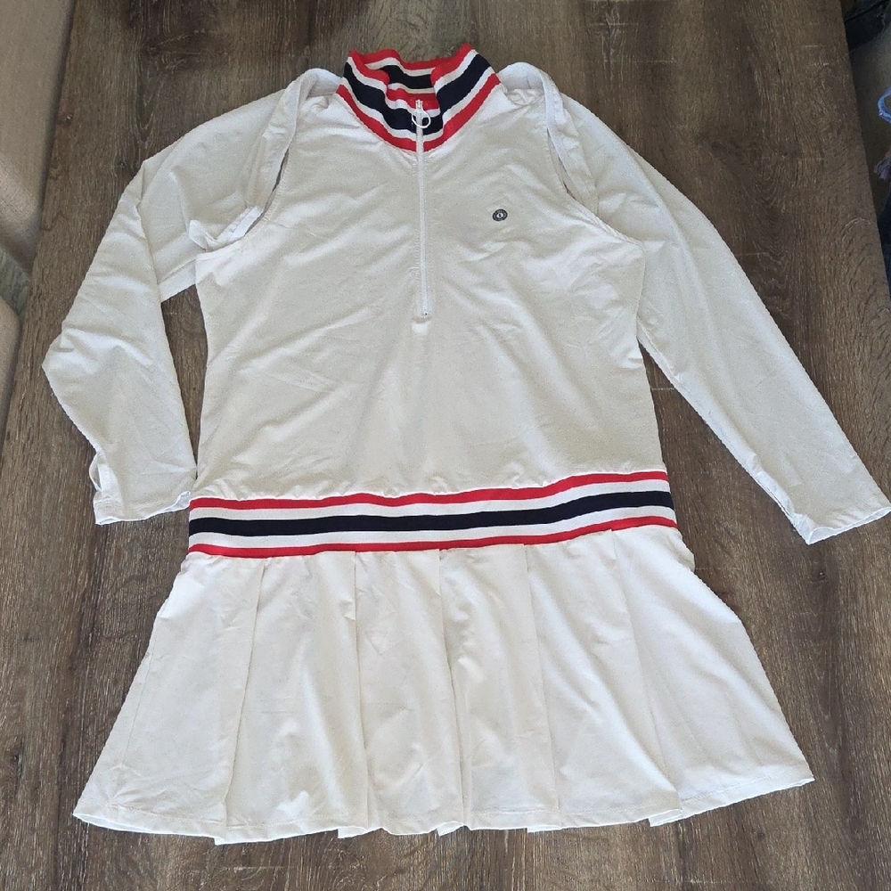 NEW! SUN50 Sun Protection Apparel Golf Tennis Dress w Matching Shrug Bolero XL